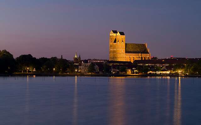 St. Marienkirche im Abendlicht
