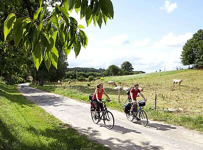 Radler in der Uckermark