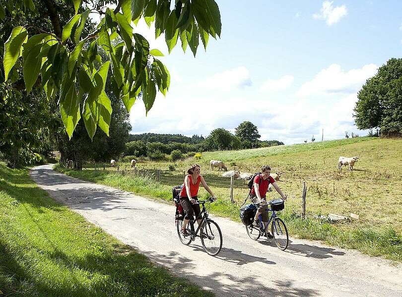Radler in der Uckermark