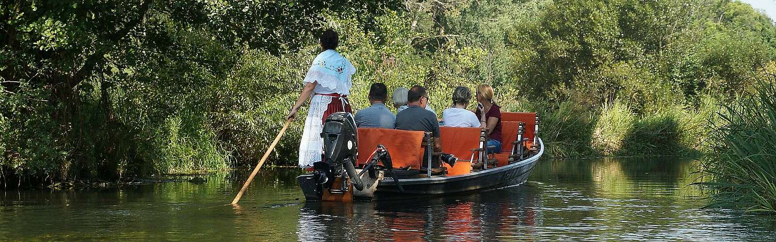 Kahnfahrt im Spreewald Schlepzig Hauptspree