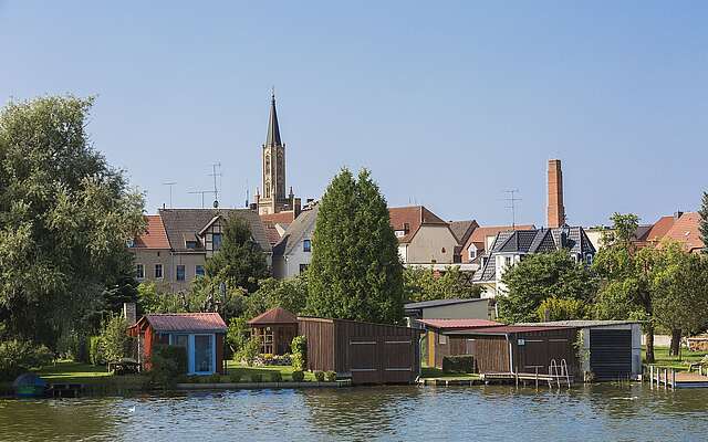 Blick auf Fürstenberg/Havel Blick auf Fürstenberg/Havel