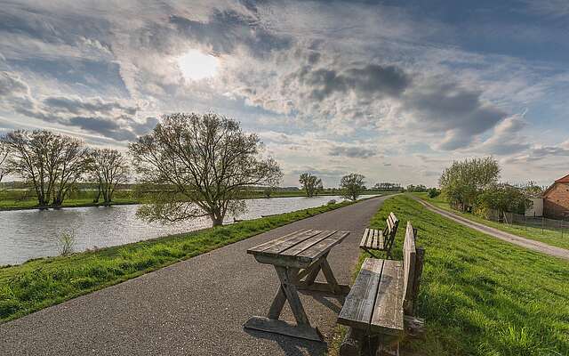 Elbe bei Rühstädt Elbe bei Rühstädt