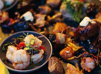 Buffet im Hotel "Zur Waldhufe"