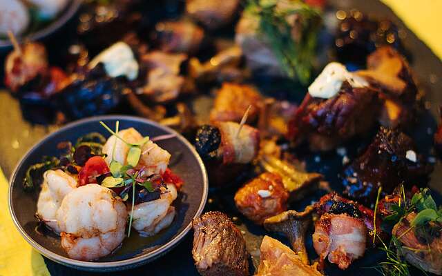Buffet im Hotel "Zur Waldhufe"