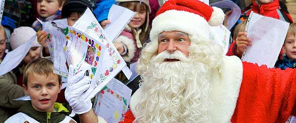 Post für den Weihnachtsmann