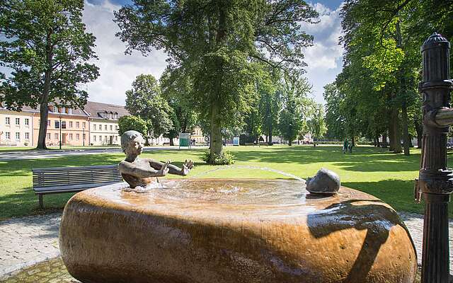 Brunnen in Rheinsberg Brunnen in Rheinsberg