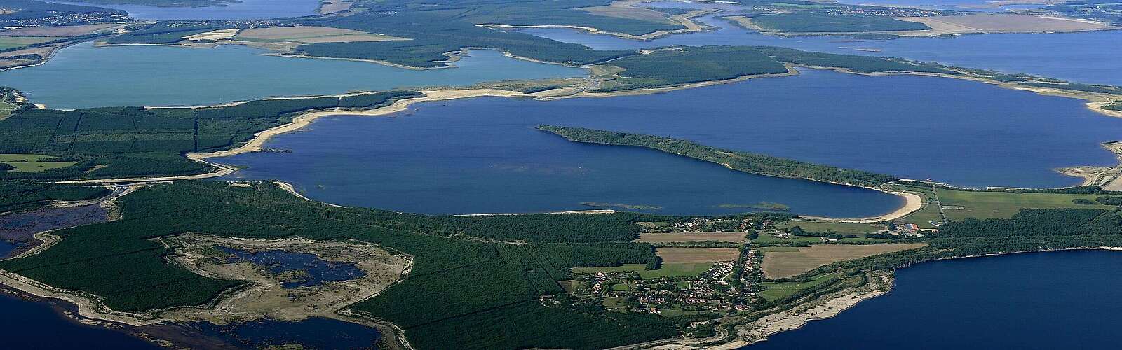 Lausitzer Seenland aus der Luft