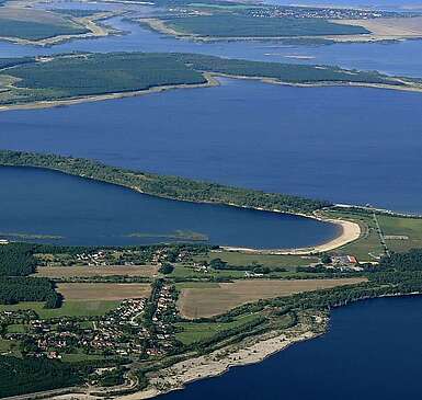Lausitzer Seenland aus der Luft