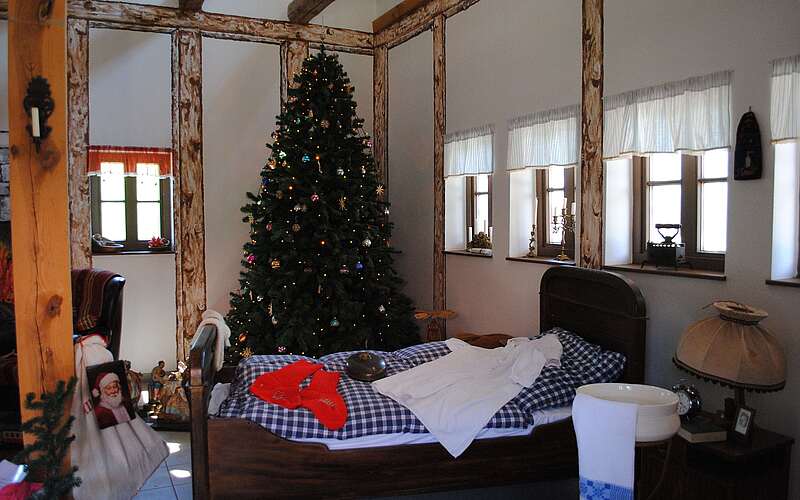 Die Stube des Weihnachtsmanns