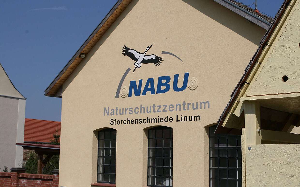 Die Storchenschmiede in Linum