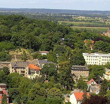 Blick auf Bad Freienwalde