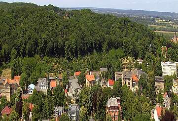 Blick auf Bad Freienwalde