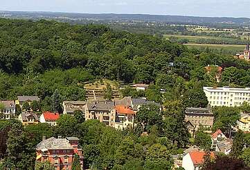 Blick auf Bad Freienwalde