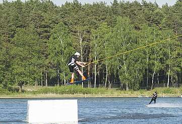 Wakeboarding im Wakepark Petersdorf