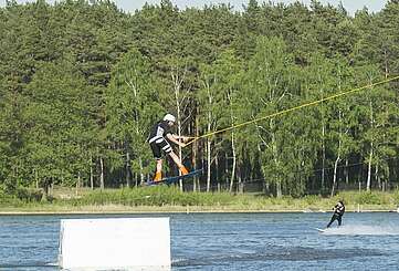 Wakeboarding im Wakepark Petersdorf