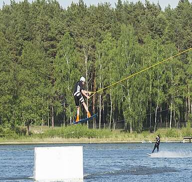 Wakeboarding im Wakepark Petersdorf
