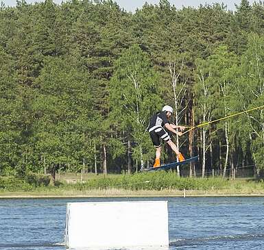 Wakeboarding im Wakepark Petersdorf