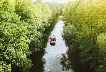 Floßtour auf dem Schwielochsee