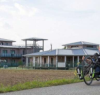 Handbiker Veit Riffer am ElsterPark