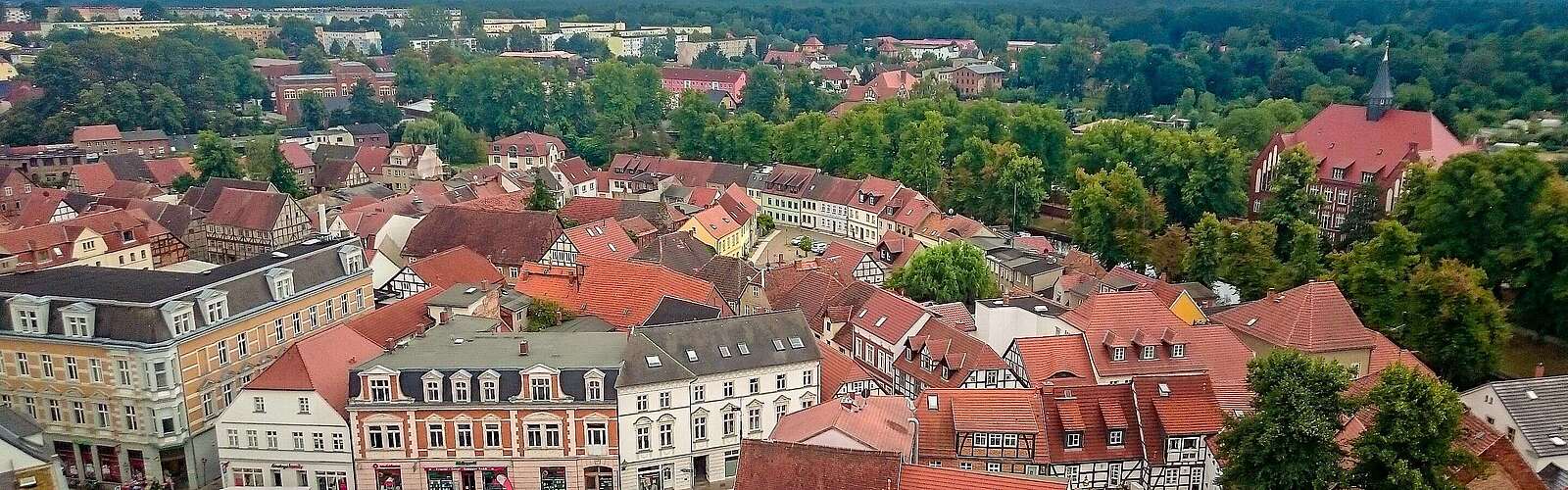 Blick auf Perleberg