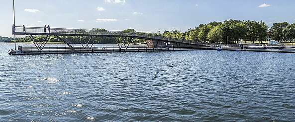 Seebrücke Stadthafen Senftenberg