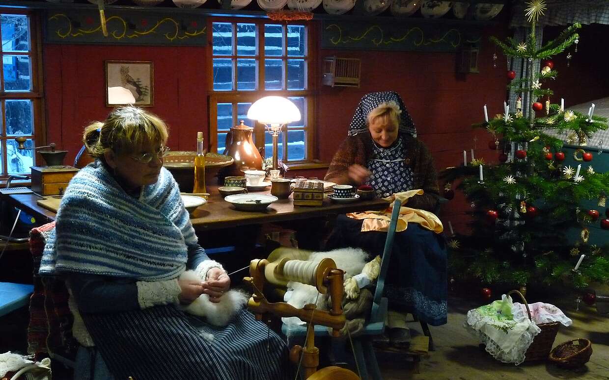 Zur Spreewaldweihnacht werden alte Traditionen lebendig.