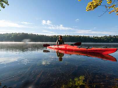 Kanutour im Naturpark Uckermärkische Seen
