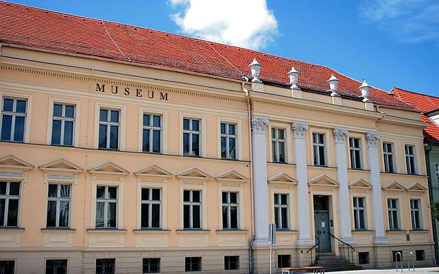 Außenansicht des Museums Neuruppin Außenansicht des Museums Neuruppin