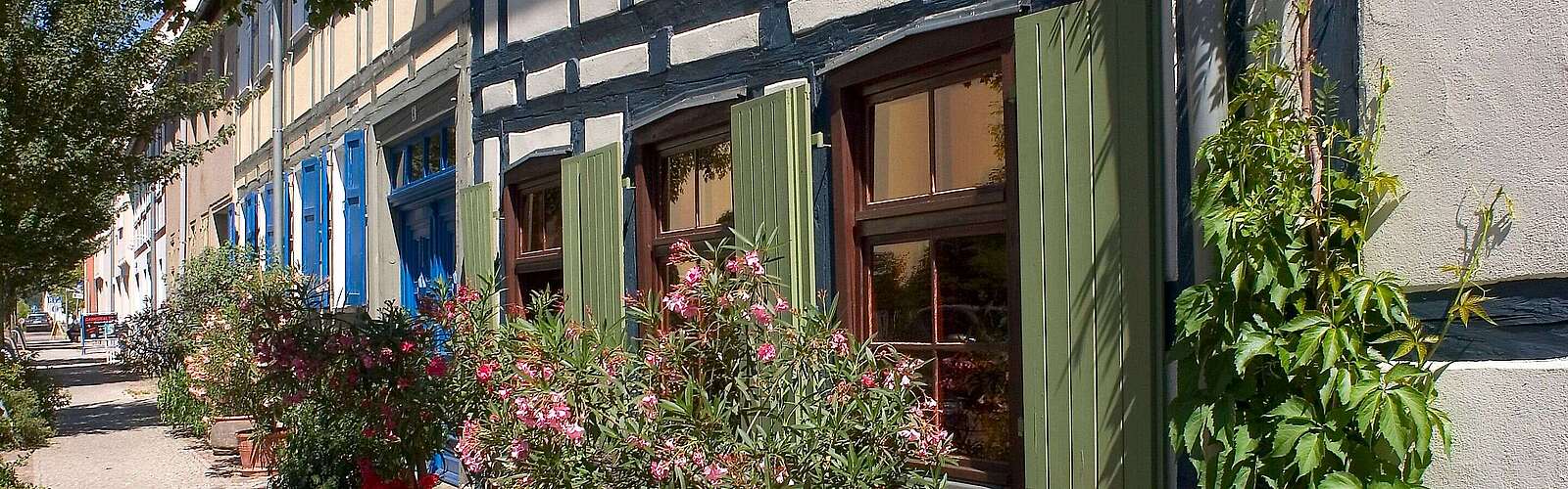 Fachwerkhäuser in der Templiner Altstadt