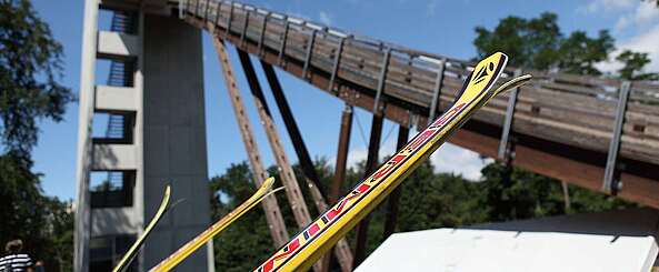 Skisprungschanze in Bad Freienwalde