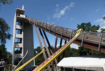 Skisprungschanze in Bad Freienwalde