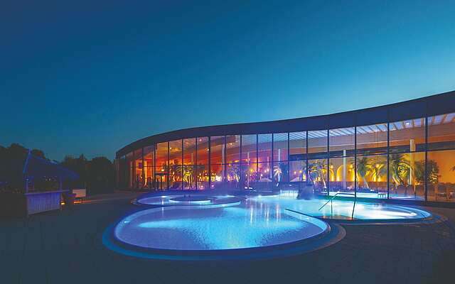 Außenbecken der Havel-Therme