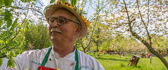 Peter Franke von der Spreewälder Kräutermanufaktur