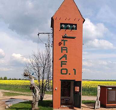 Kleinste Galerie Brandenburgs ist ein ehemaliges Trafohaus