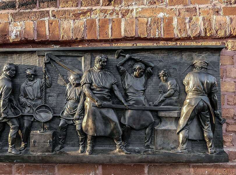 Relief Brennerei