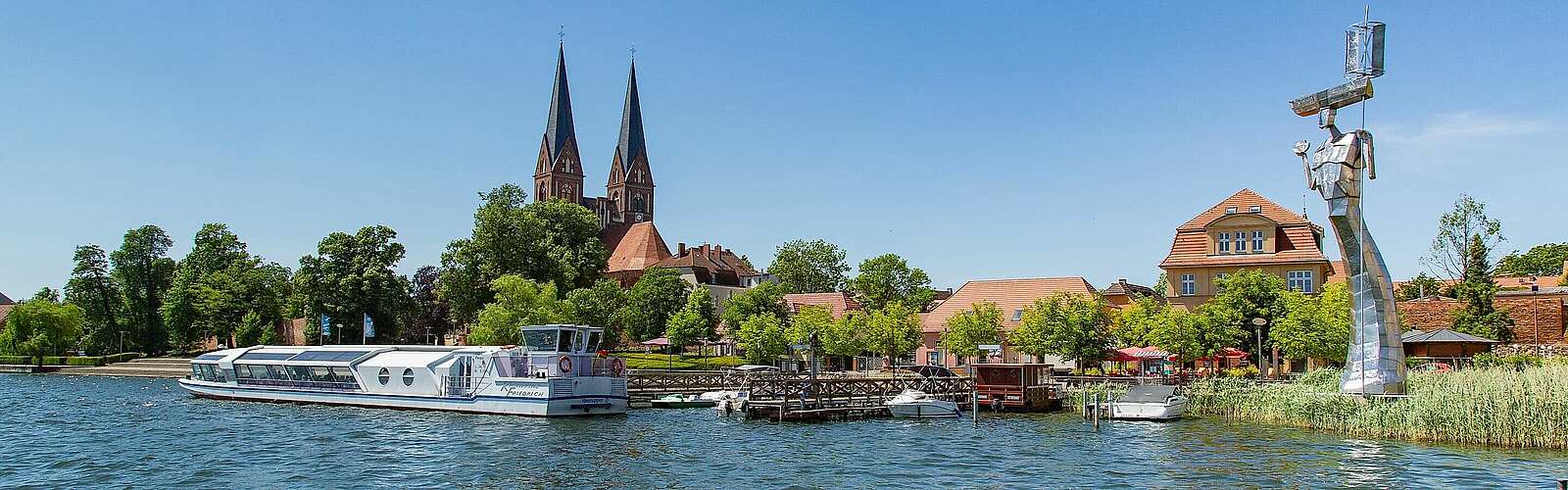 Blick über den Ruppiner See