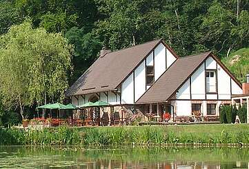 Blick auf das Gut Klostermühle