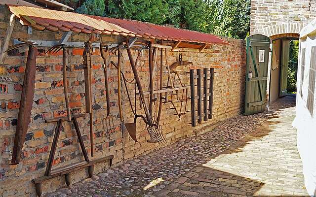 Freilichtausstellung im Heimatmuseum Salzmarkt Mittenwalde