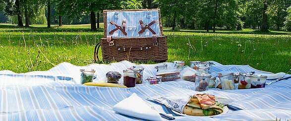 Picknick im Park Schloss Neuhardenberg
