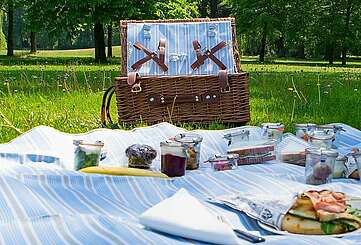 Picknick im Park Schloss Neuhardenberg