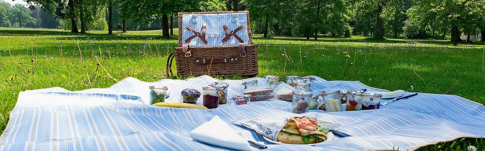 Picknick im Park Schloss Neuhardenberg