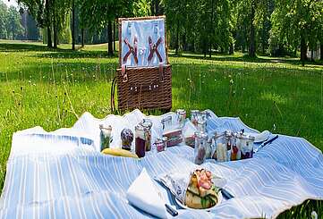 Picknick im Park Schloss Neuhardenberg