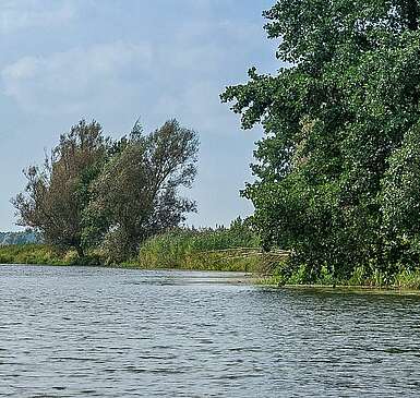 Blick auf die Löcknitz