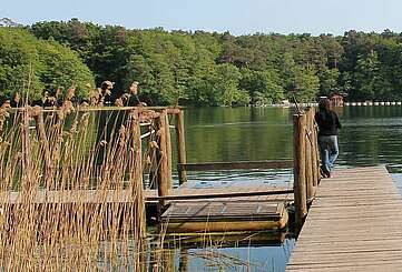 Steg am Großen Stechlinsee