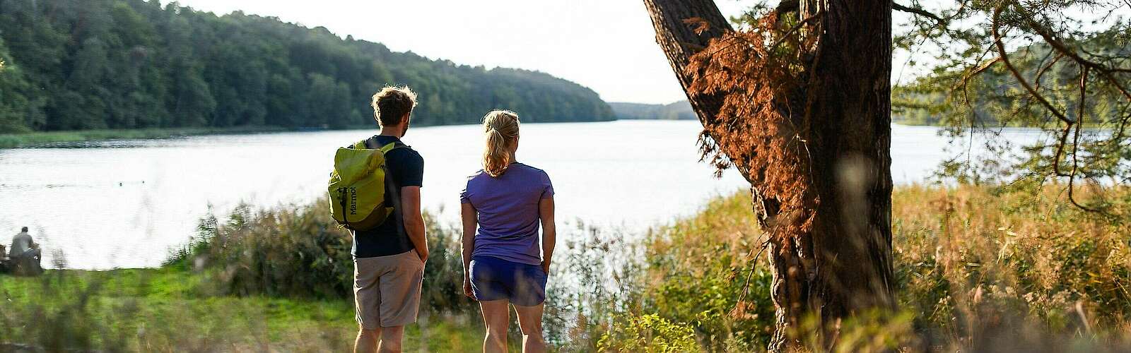 Wanderer am Roofensee