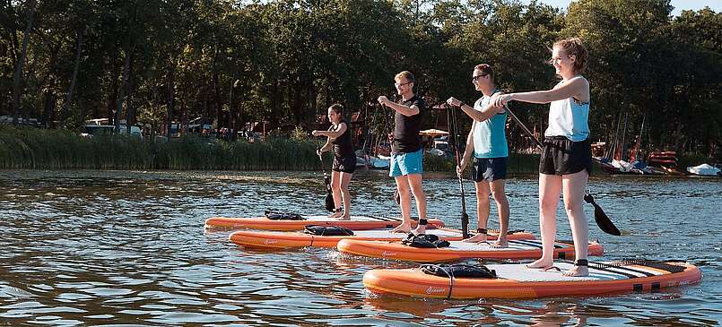 Stand Up Paddling in Potsdam