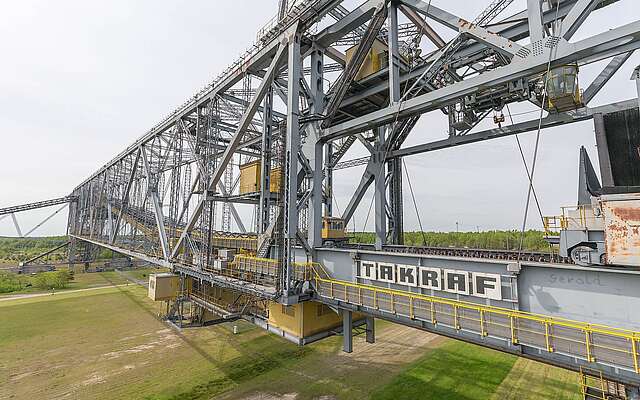 Besucherbergwerk Abraumförderbrücke F60