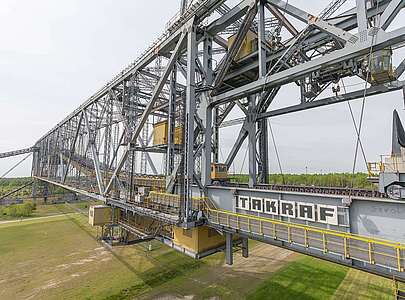 Besucherbergwerk Abraumförderbrücke F60