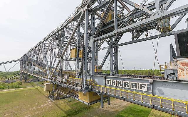 Besucherbergwerk Abraumförderbrücke F60