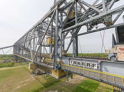 Besucherbergwerk Abraumförderbrücke F60
